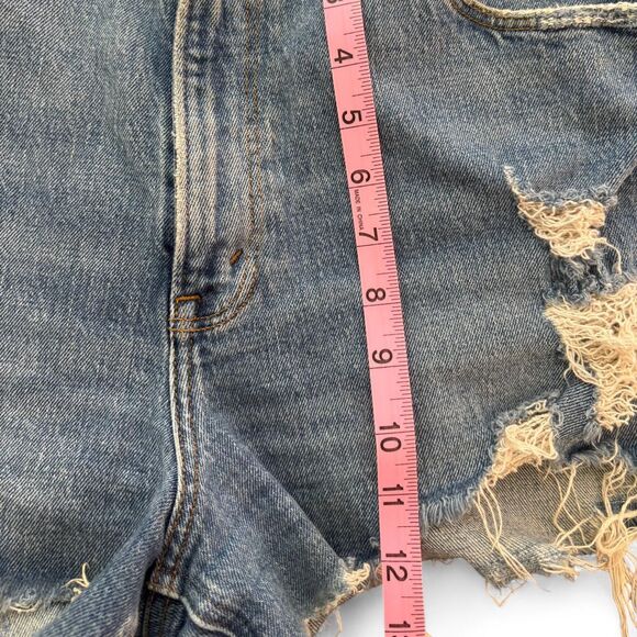 Abercrombie-fitch Women's Blue Shorts - Picture 5 of 5